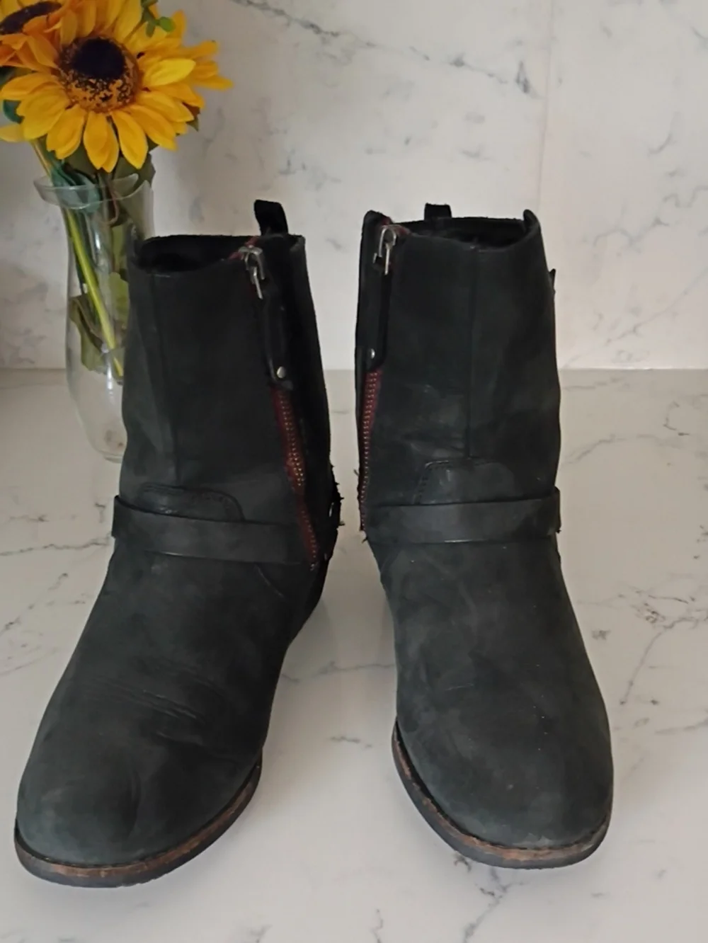 Teva Black Short Harness Boots